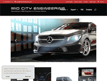 Tablet Screenshot of midcityengineering.com